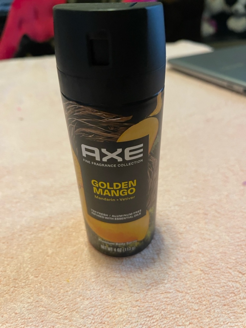 Axe body spray